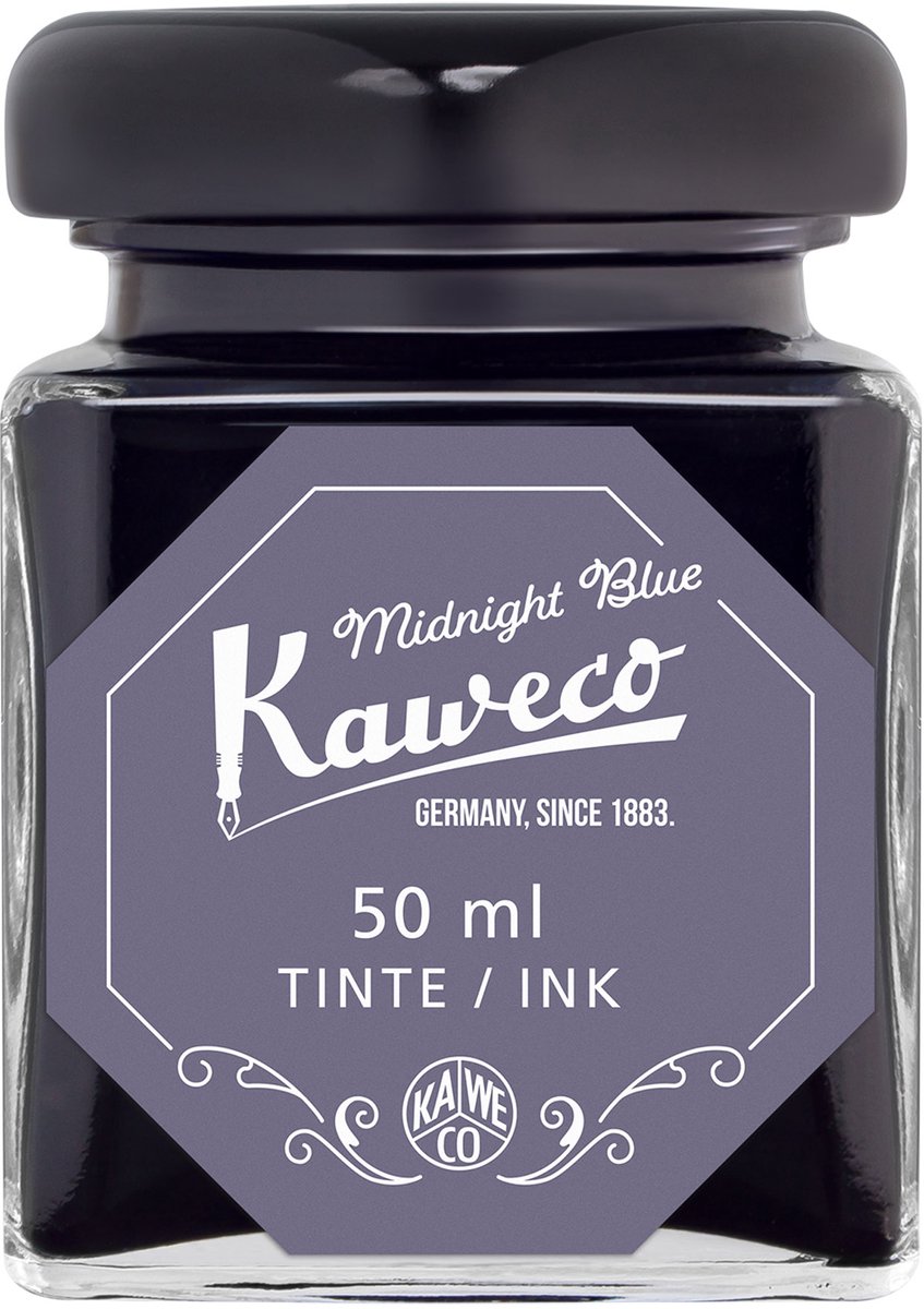 Kaweco inktpotje Vulpeninkt - Ink bottle 50ML Midnight Blue