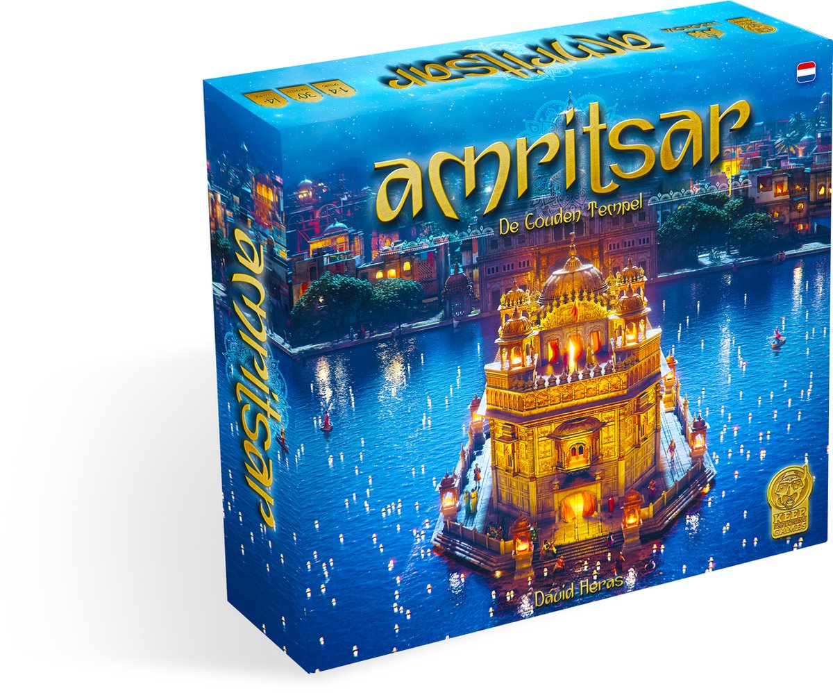 Amritsar bordspel KEG + metalen munten