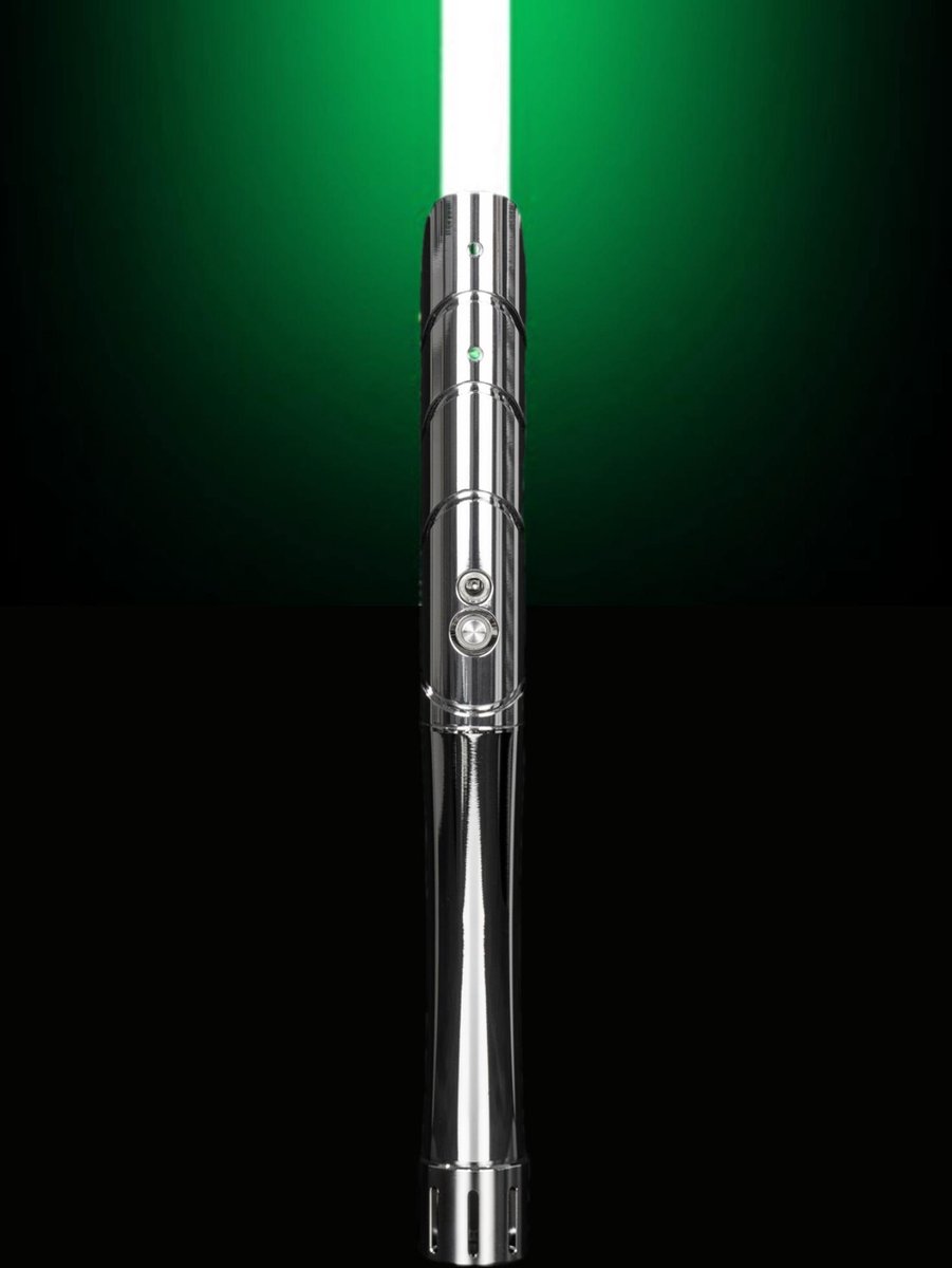 Premium Star Wars Lightsaber “Elegance” - KenJo Sabers - Oplaadbaar Lichtzwaard - Hoge Kwaliteit Light Saber Replica - Metalen Handvat - Alle Kleuren 12 Watt (RGB) - 10 Geluidstype