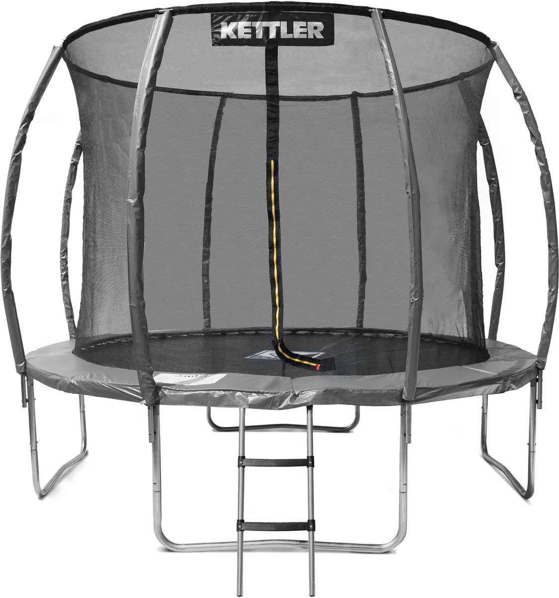 Kettler Trampoline Jump - 365cm - incl. veiligheidsnet - incl. ladder - zwart