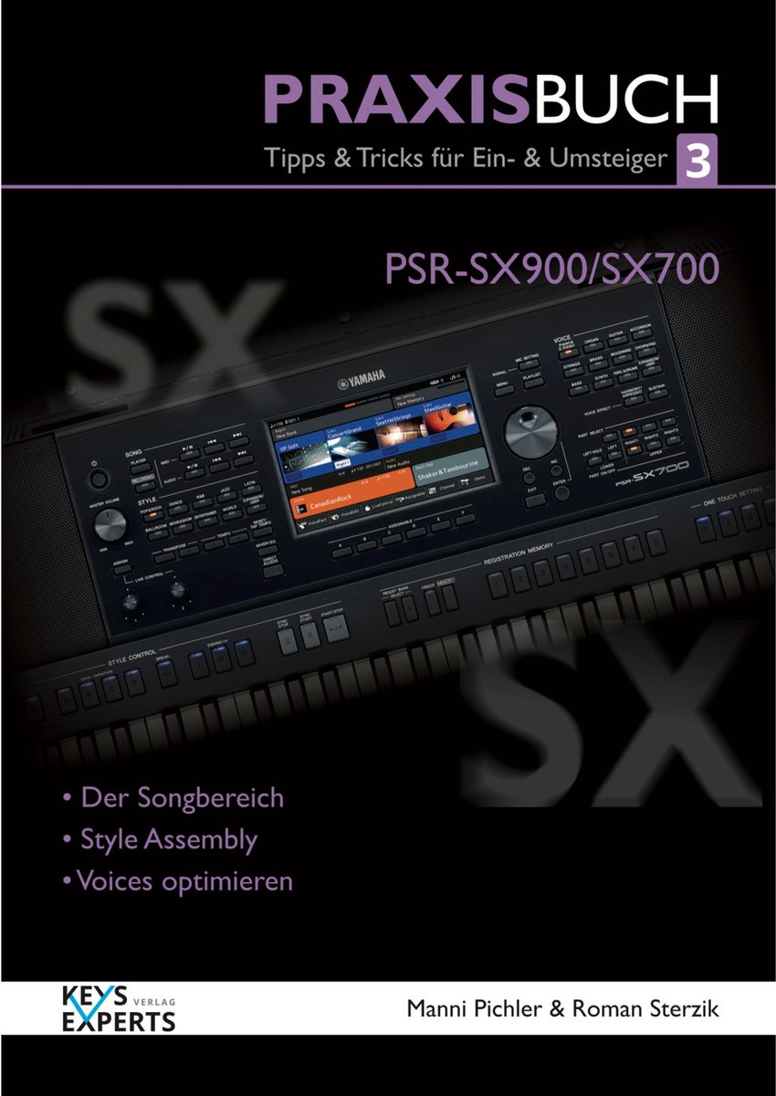 Keys Experts Verlag PSR-SX900/SX700 Praxisbuch 3 - Tekstboeken