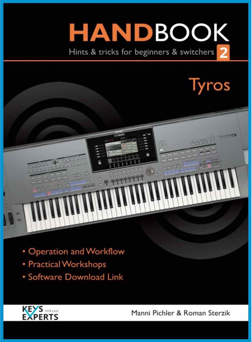Keys Experts Verlag Tyros Handbook 2 ENGLISH - Vakliteratuur voor toetsinstrumenten