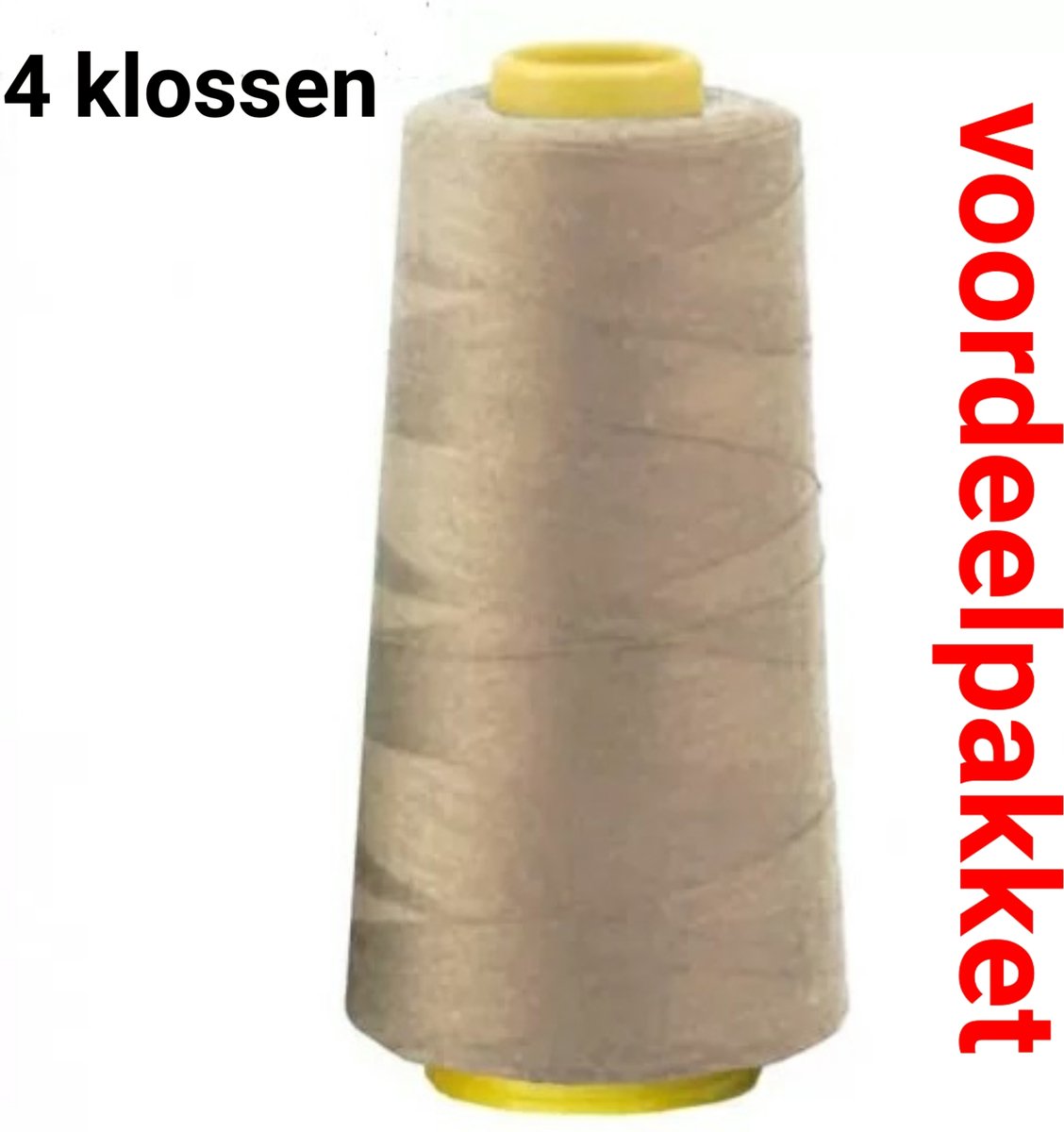 beige (kiezel) lockgaren - 689 - 4x klos