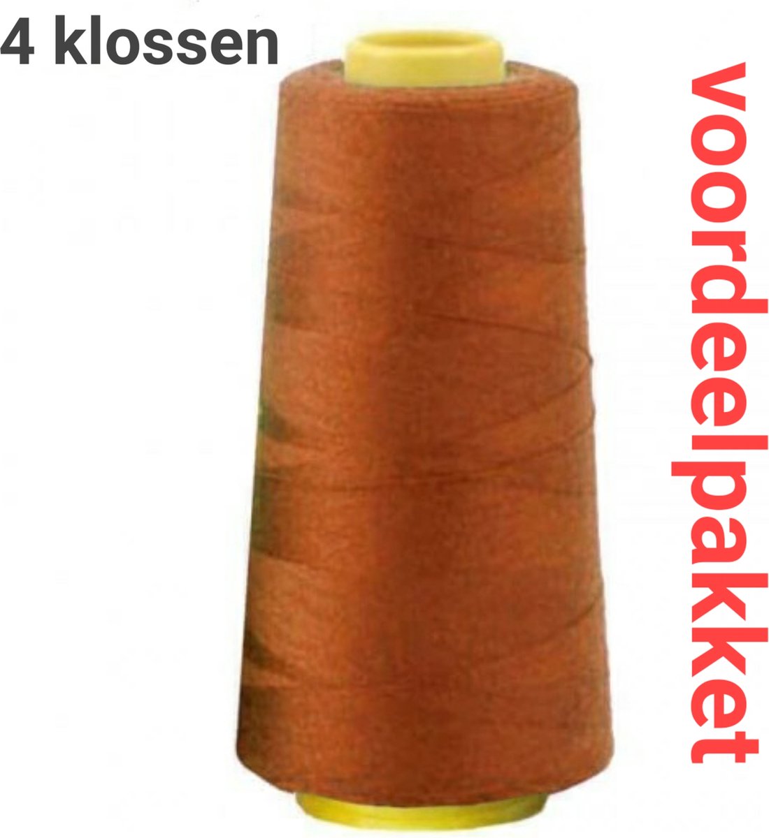 cognac lockgaren - 752 - 4x klos