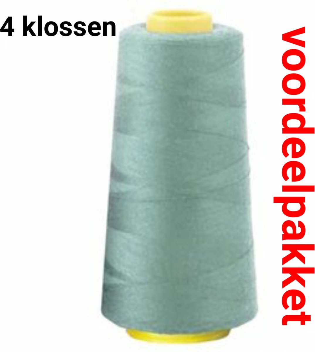 vintage mint groen lockgaren - 577- 4x klos