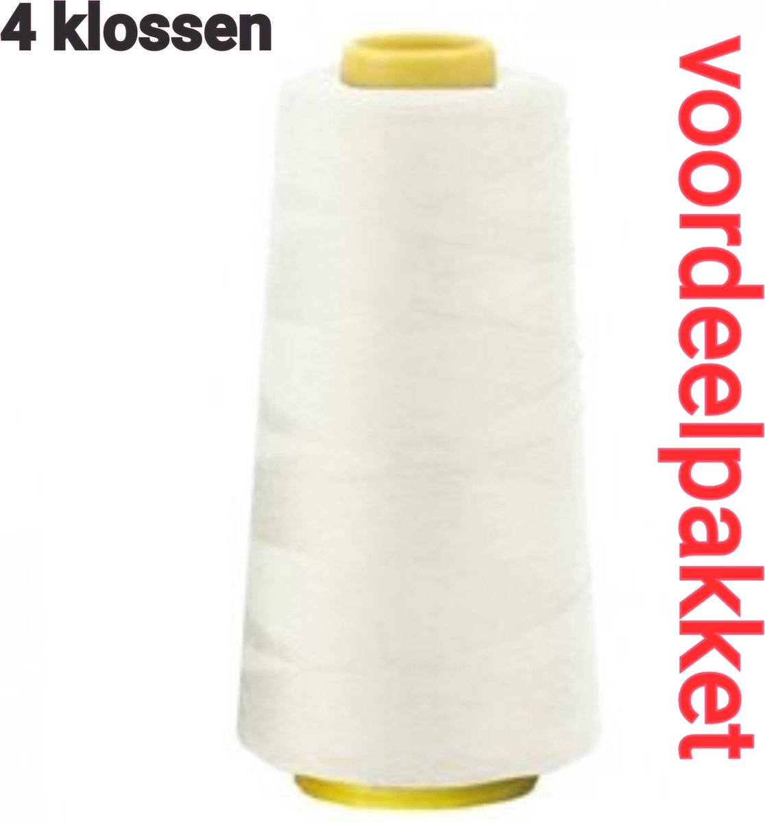 wit (ecru - off white) lockgaren - 111 - 4x klos