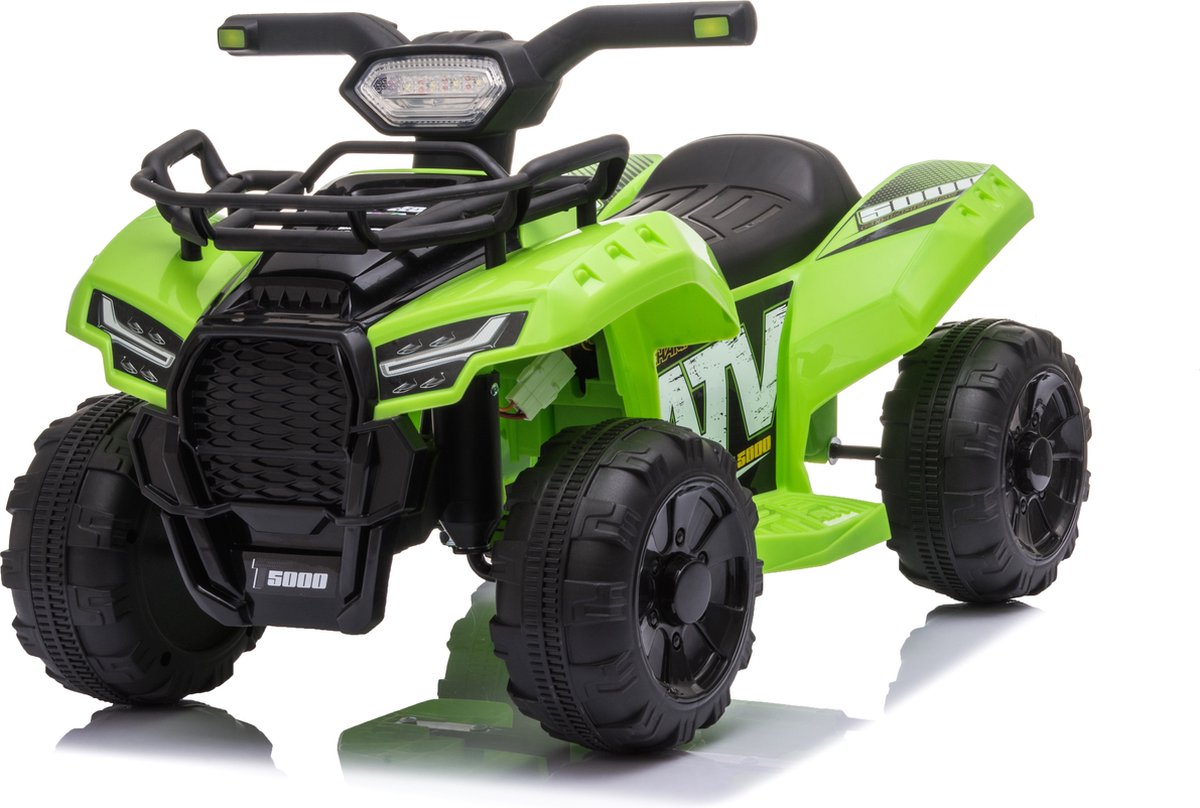 Elektrische Quad 6v groen voor kinderen - Elektrische kinder quad accu - accu quad - 6v - Kinderquad