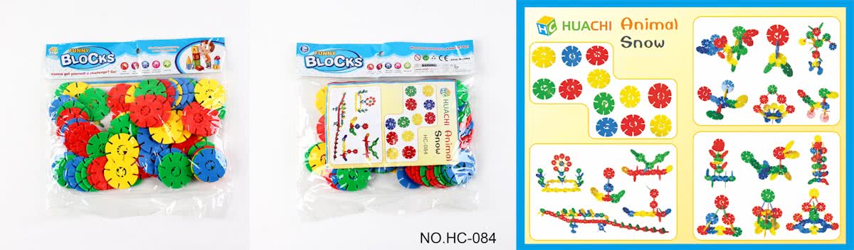 Building Block Schijfje - Zak