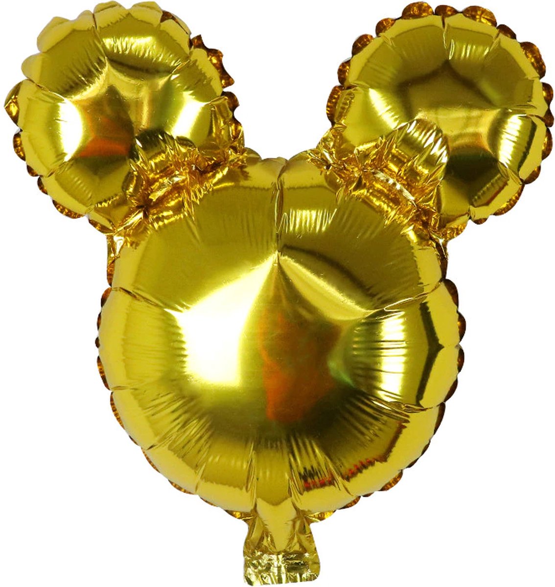 Mickey en Minnie Mouse Ballonnen (3) - Disney Feestje - Feestversiering – Ballonnen - Folieballon - Kinderfeestje Jongen & Meisje - Kleur: Goud