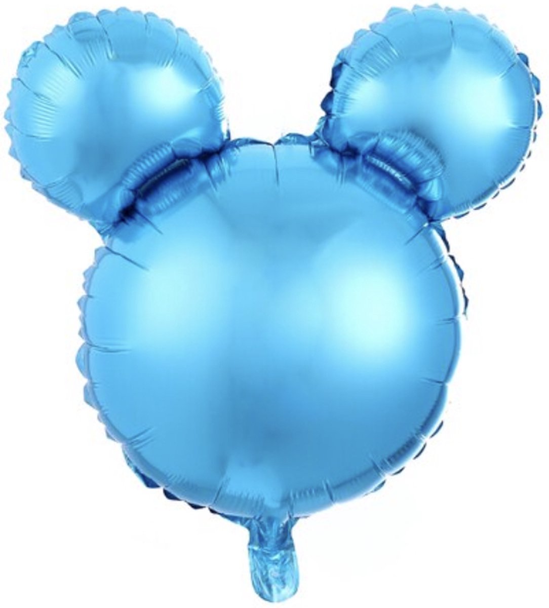 Mickey en Minnie Mouse Ballonnen (3) - Disney Feestje - Feestversiering – Ballonnen - Folieballon - Kinderfeestje Jongen & Meisje - Kleur: Lichtblauw