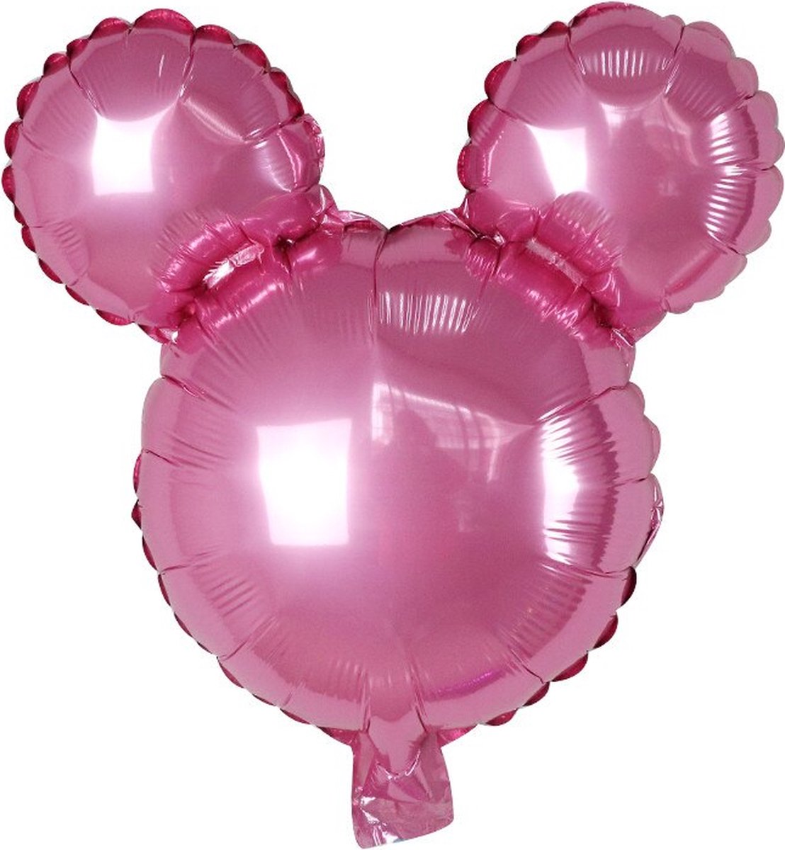 Mickey en Minnie Mouse Ballonnen (3) - Disney Feestje - Feestversiering – Ballonnen - Folieballon - Kinderfeestje Jongen & Meisje - Kleur: Lichtroze
