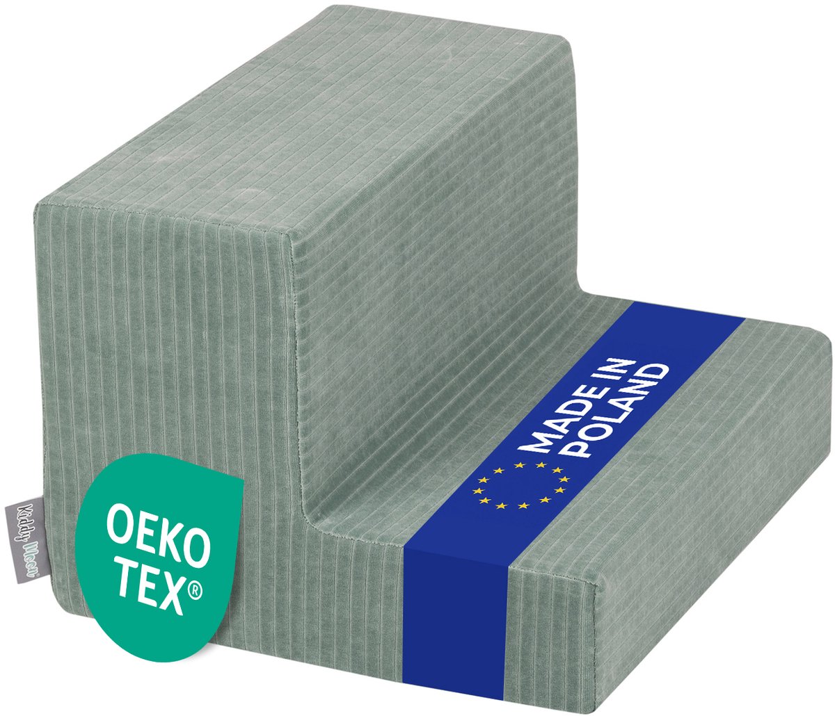 KiddyMoon Foam Speeltrap Katoen Kinderen Speeltoestel Afneembare Hoes Binnenactiviteit Klimtoestel Speelgoed