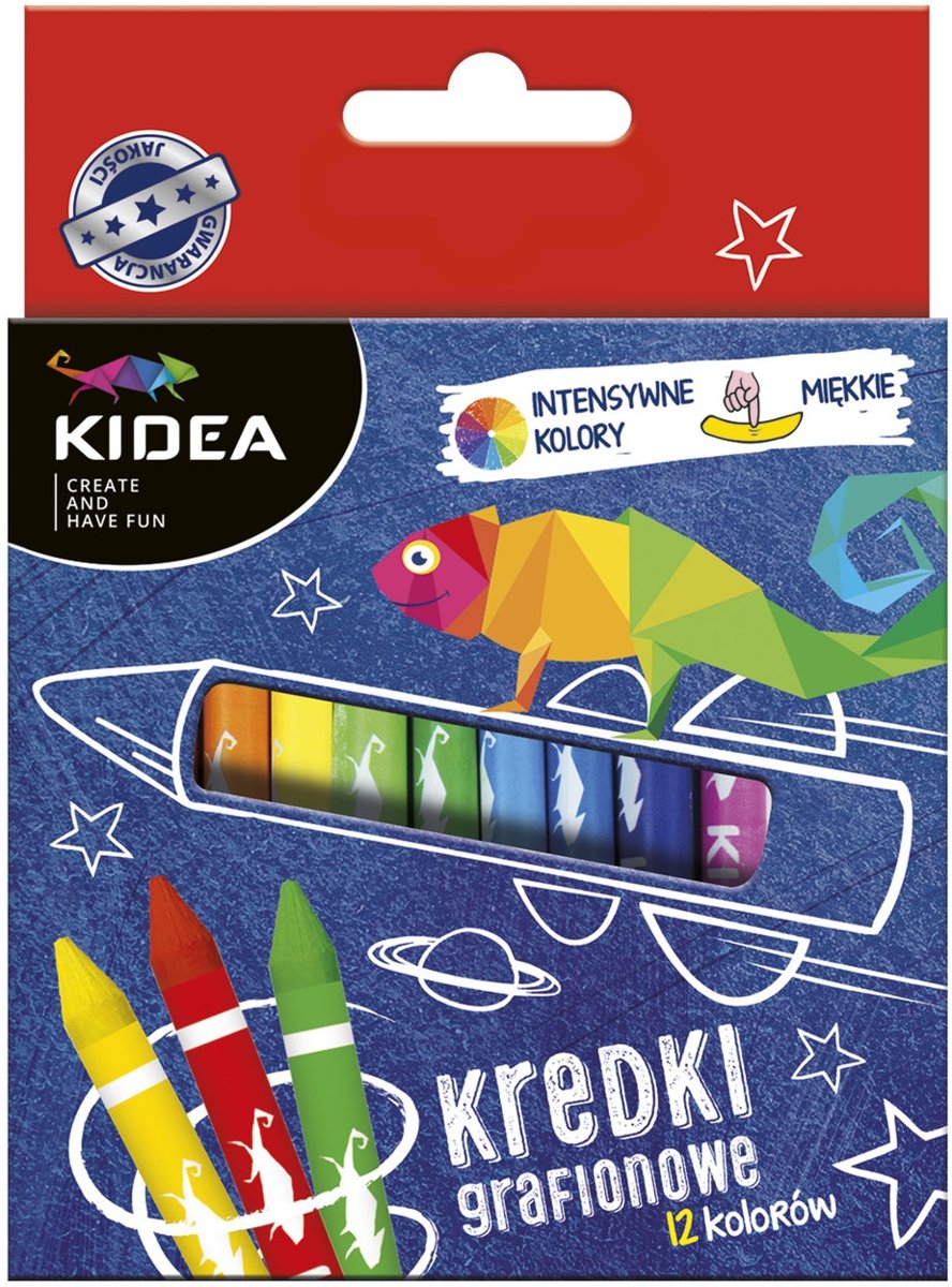 Kidea Grafietkrijtjes 12 Stuks