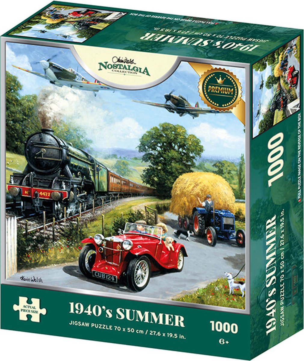 1940’s Summer Puzzel 1000 Stukjes