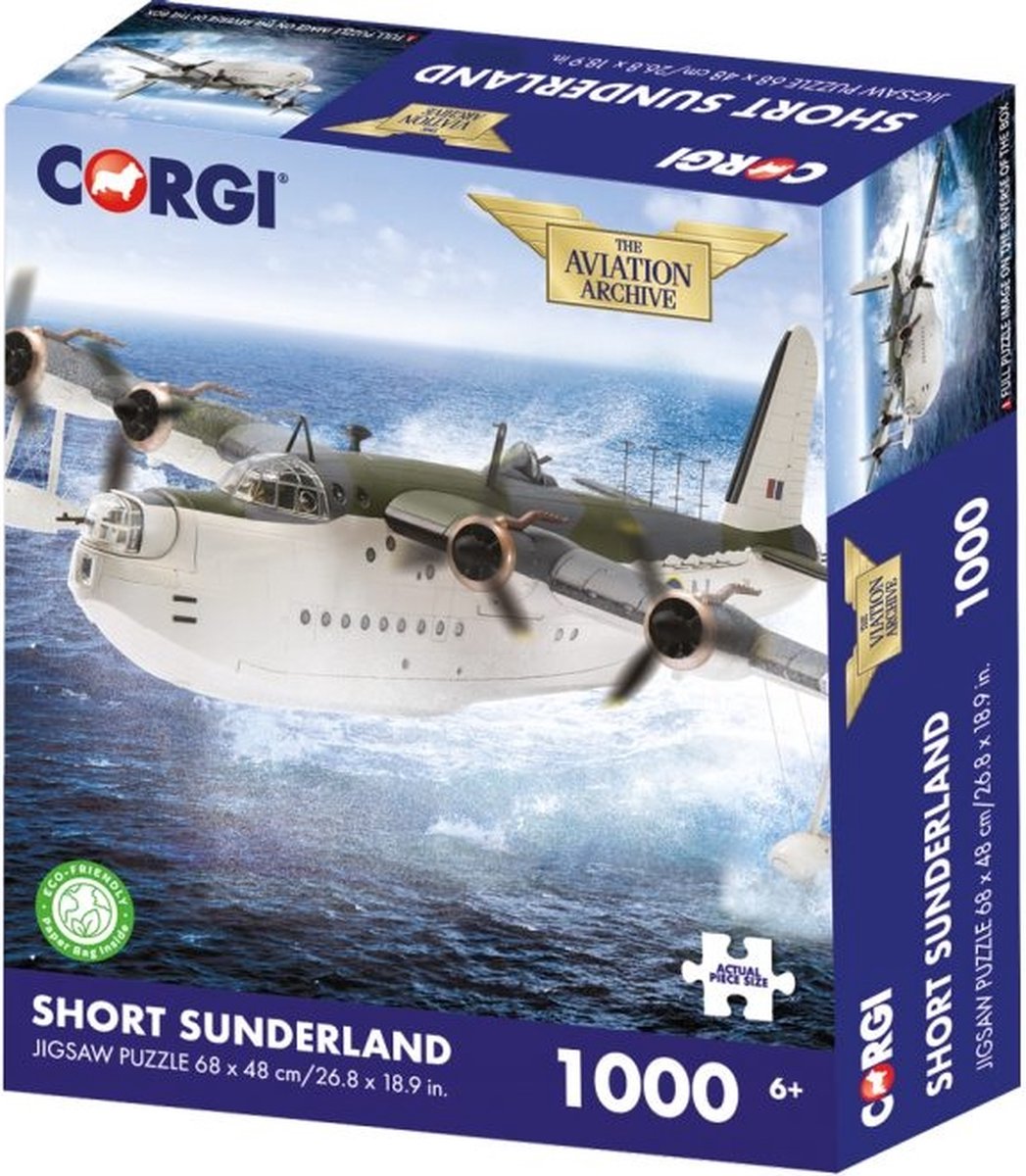 Short Sunderland Puzzel 1000 Stukjes