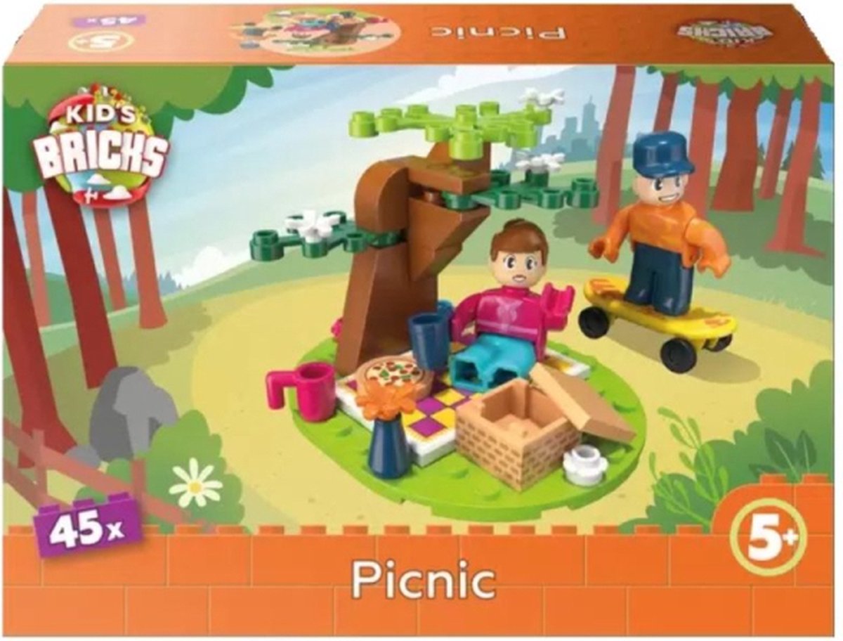 Kids Bricks Picnic 45pcs
