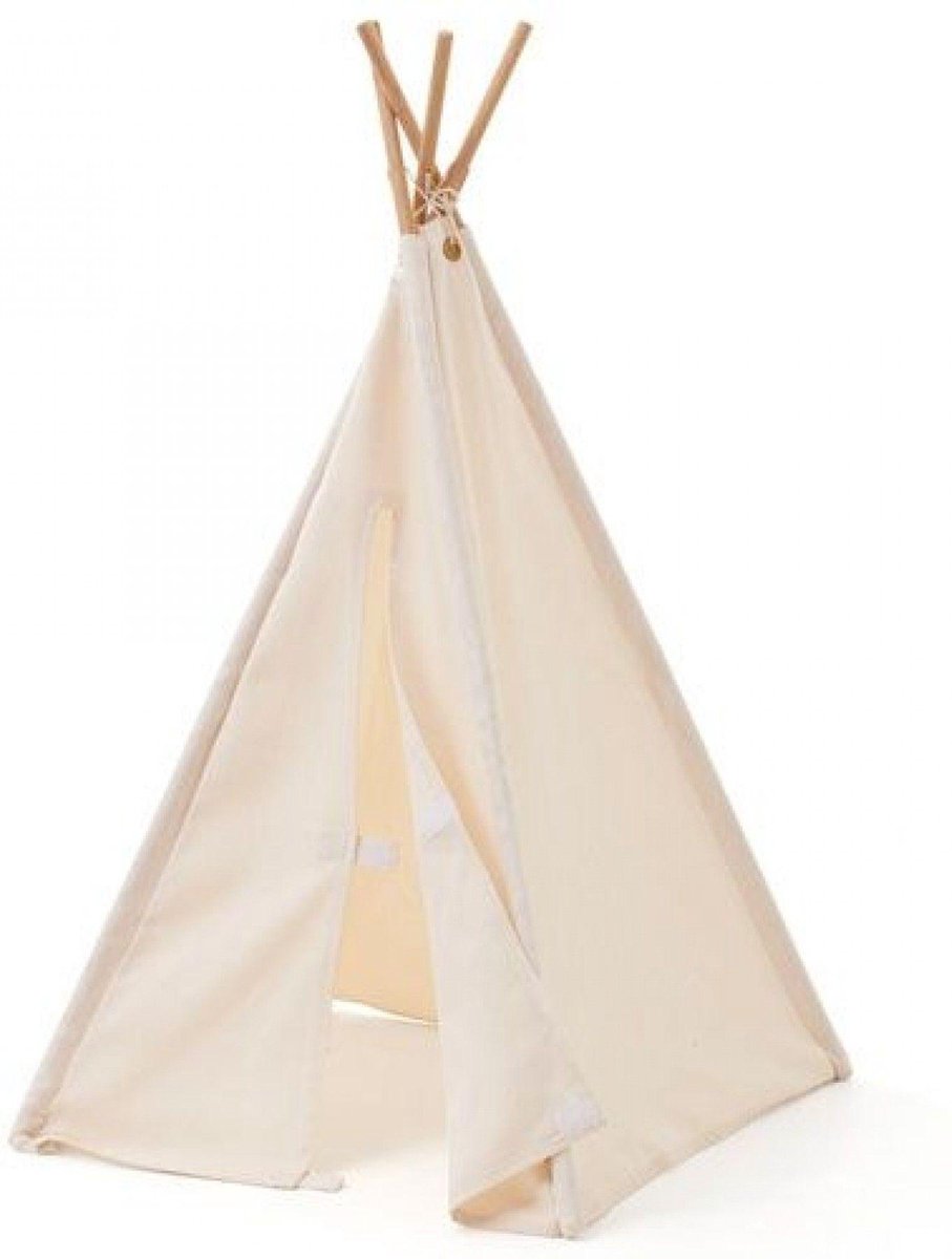 Kids Concept Tipi Tent Mini H:75cm Gebroken Wit