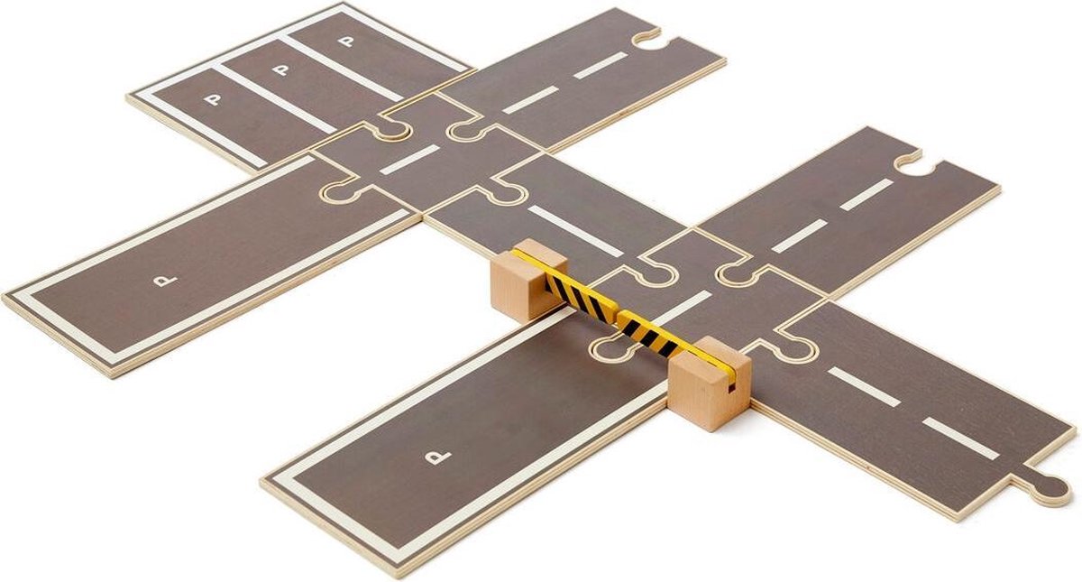 Kids Concept Uitbreiding voor houten autobaan