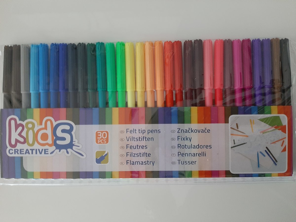 Viltstiften 30 stuks