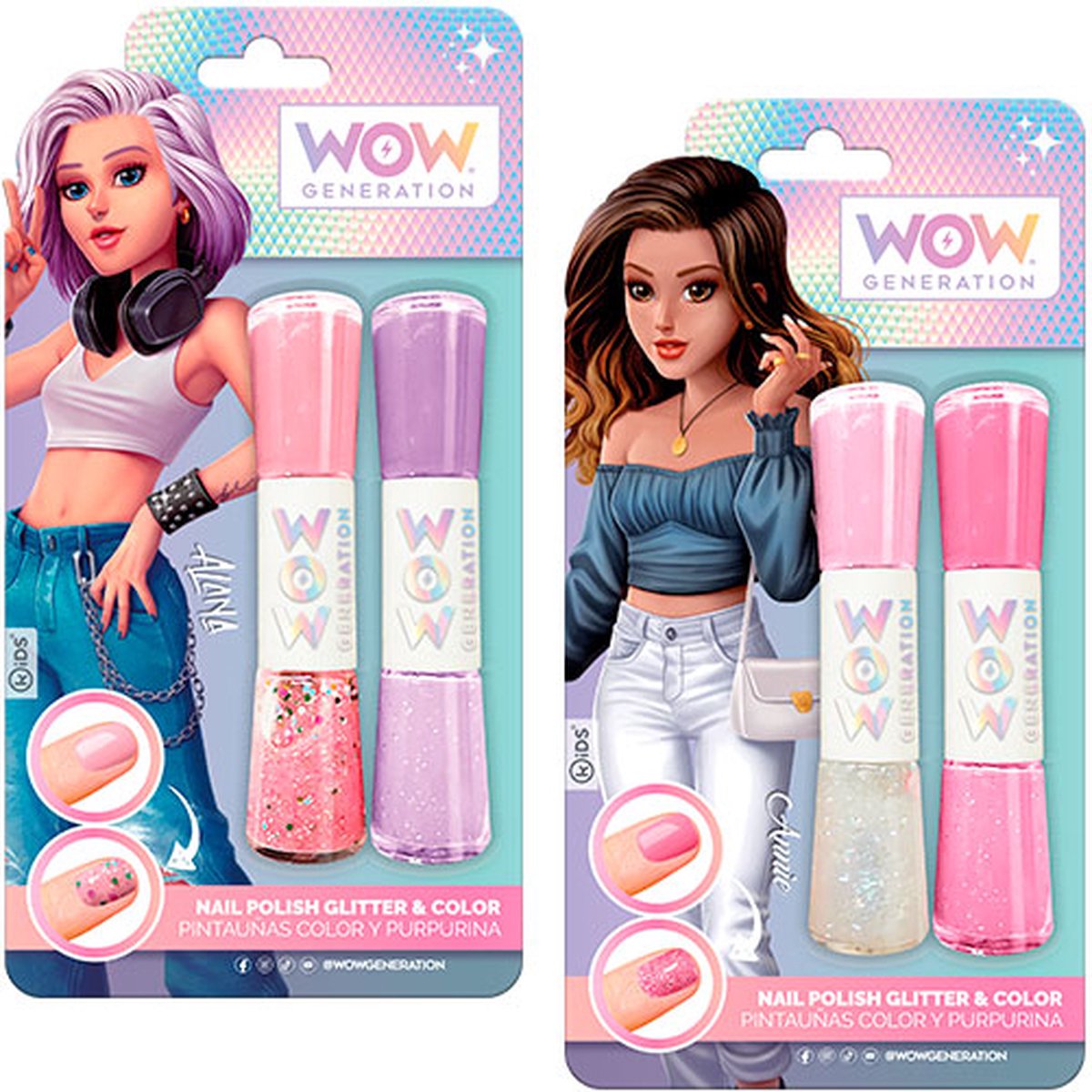 WOW Generation - Nagellak Glitter & Kleur
