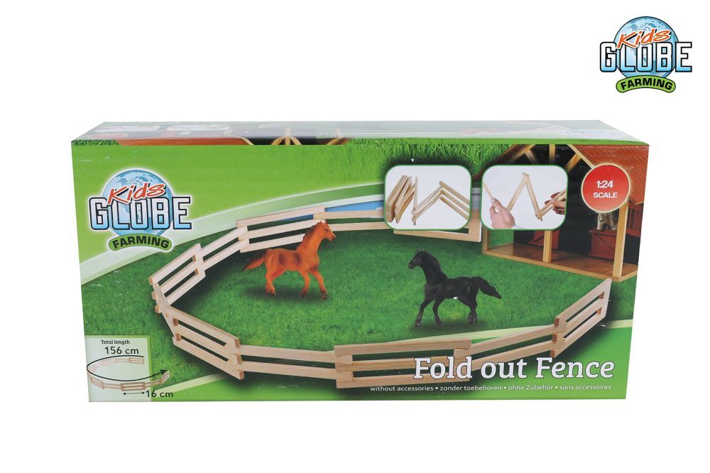 Kids Globe houten omheining hek 1:24 156cm