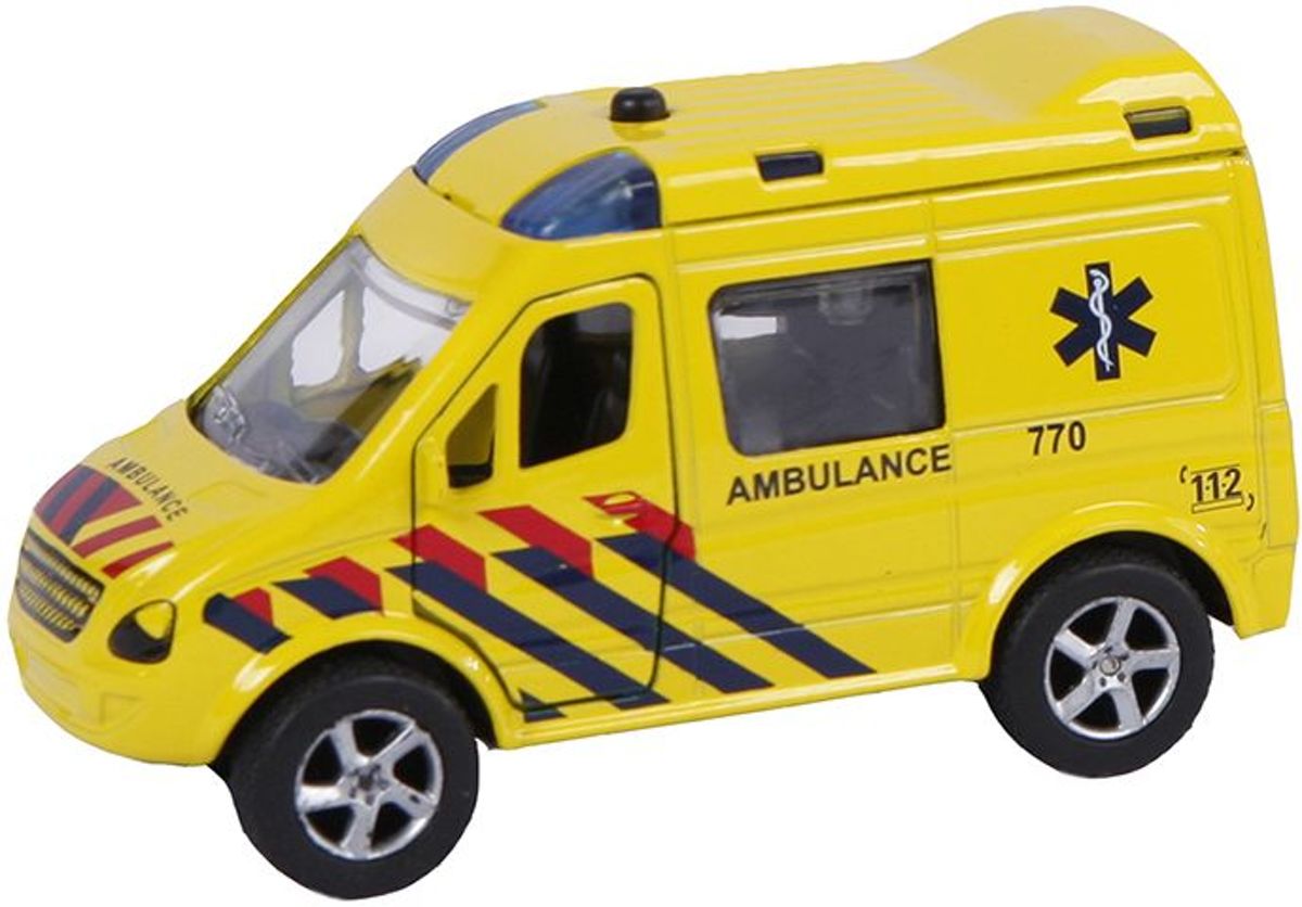 Auto pb 2-Play ambulance + licht/geluid
