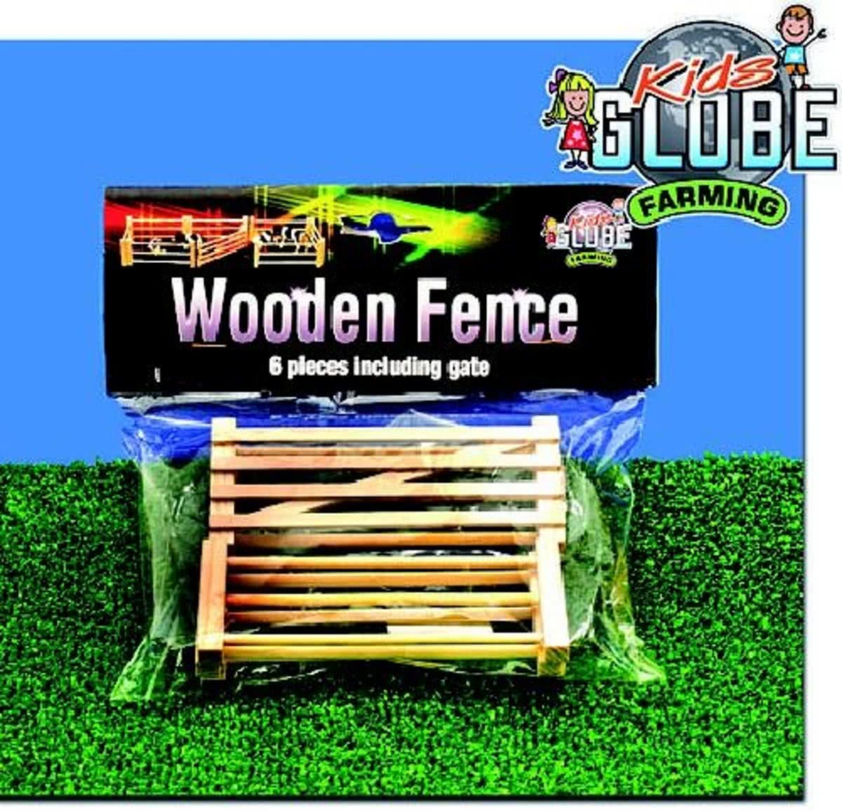 Kids Globe Farming Afrastering Hout 6-delig