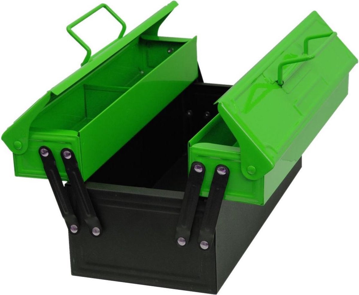 Kids At Work Gereedschapskist Zwart/groen (a600015)