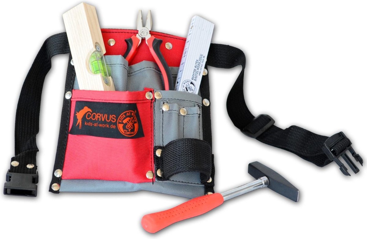 Kids At Work Gereedschapsriem Met Gereedschap
