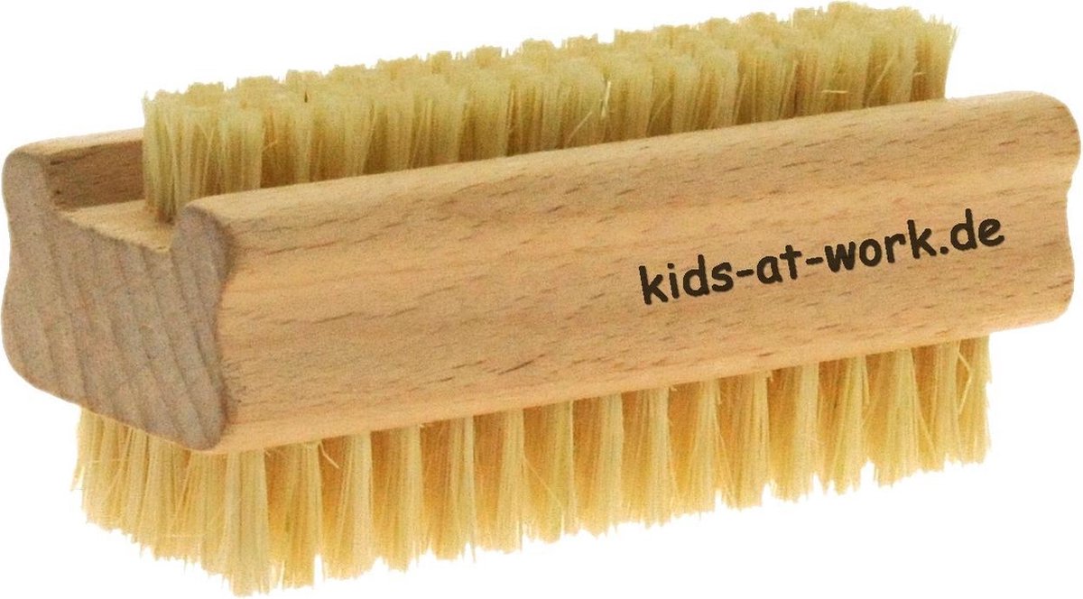 Kids At Work Handborstel Hout 9,5 Cm