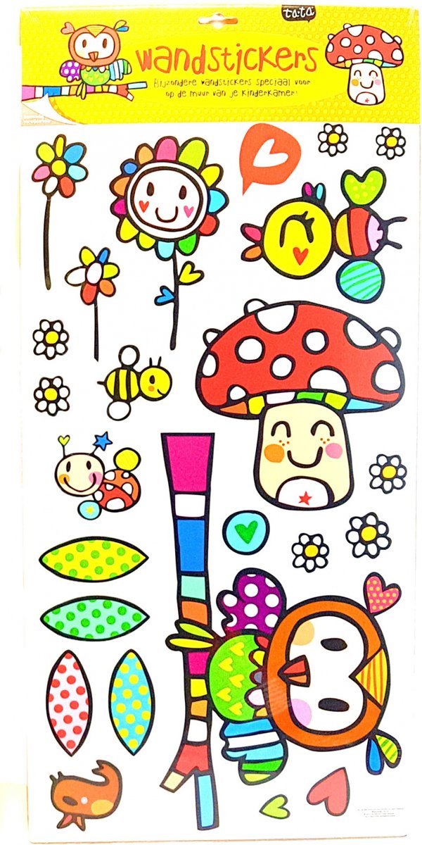 Kids At Work Wandstickers Junior 24 Stuks