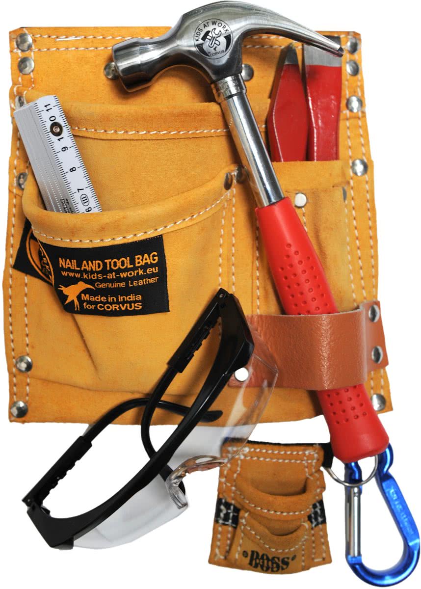 Kids at Work - 7delig gereedschapsset