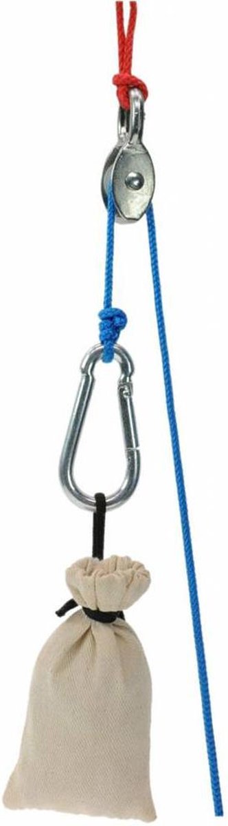 Mini Katrol met Touw en Zakjes