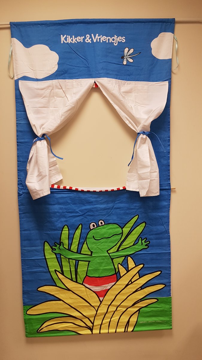 Poppenkast Kikker en Vriendjes