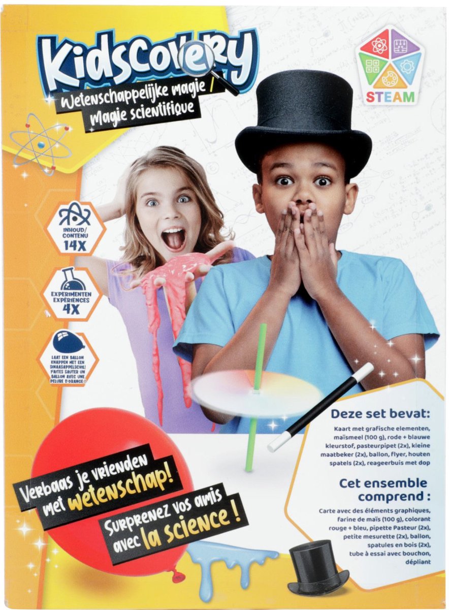 Kidscovery Wetenschap Magie