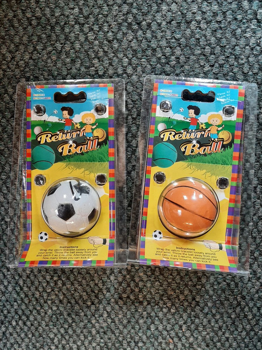 Returnball voetbal of basketbal