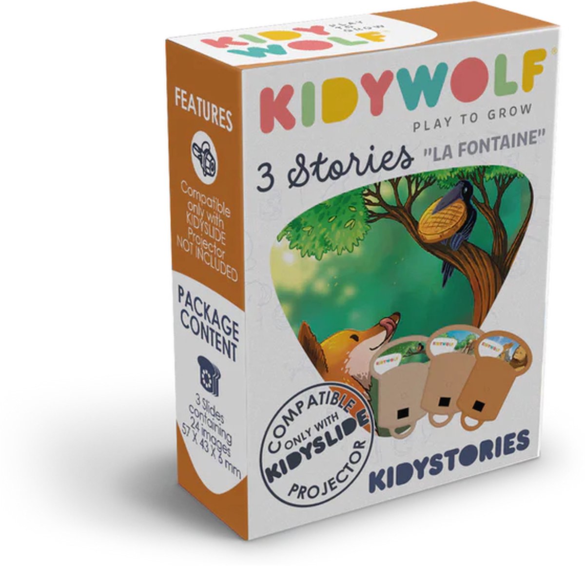 Kidywolf KIDYSTORIES La Fontaine