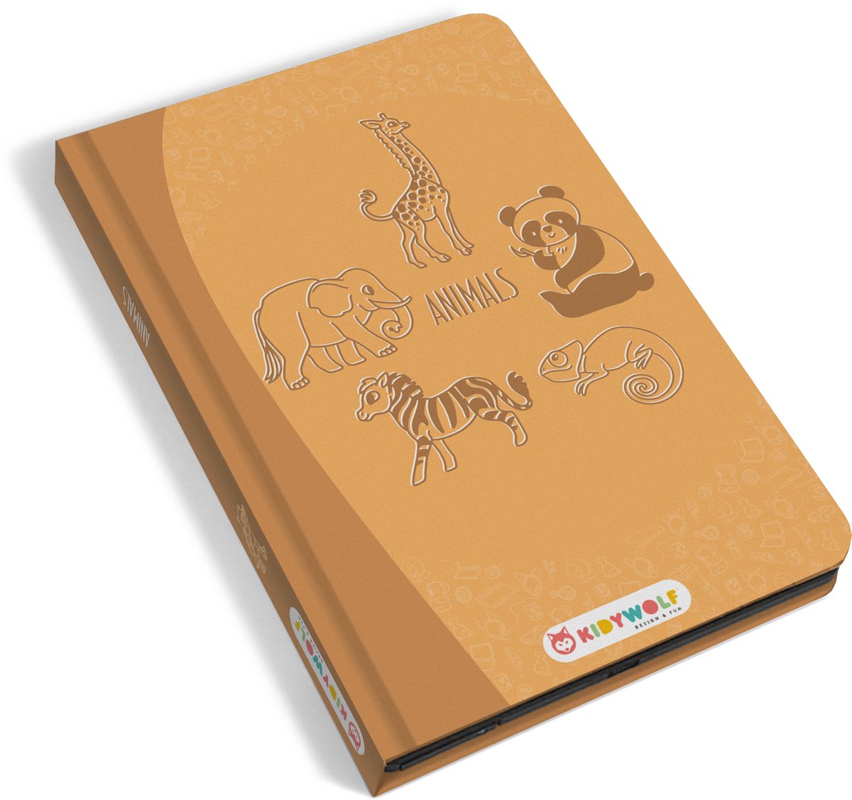 Kidywolf Kidydraw Mini Tekentablet - Dieren thema - Educatief - 4+ jaar