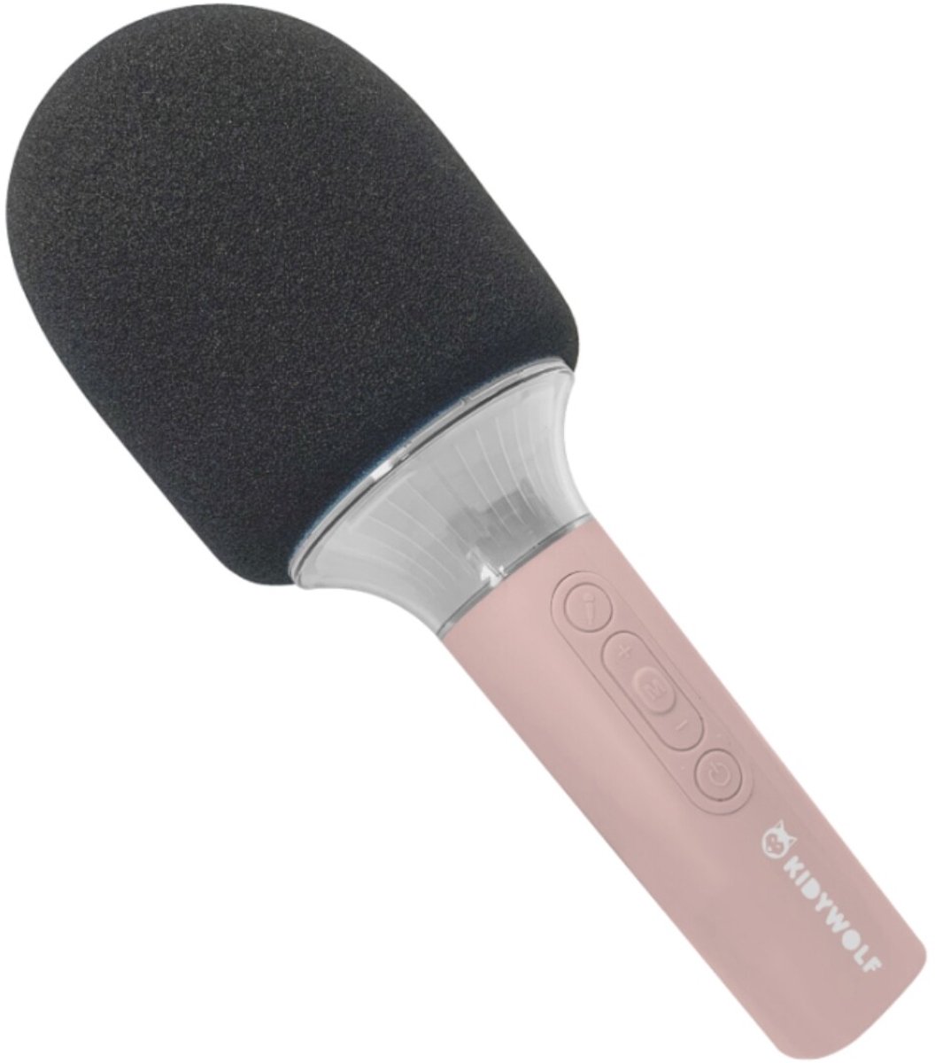 Kidywolf Kidymic Pink Bluetooth LED Microfoon KIDYMIC-PI