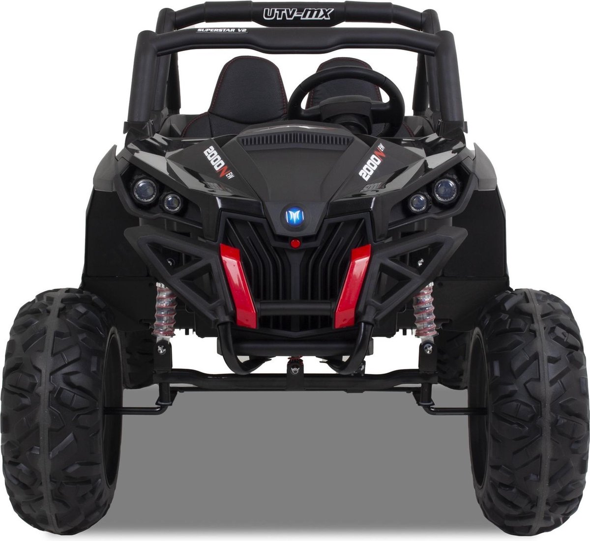   Beach buggy Elektrische Kinderauto - Accu Auto - Sterke Accu - Afstandbediening - Zwart