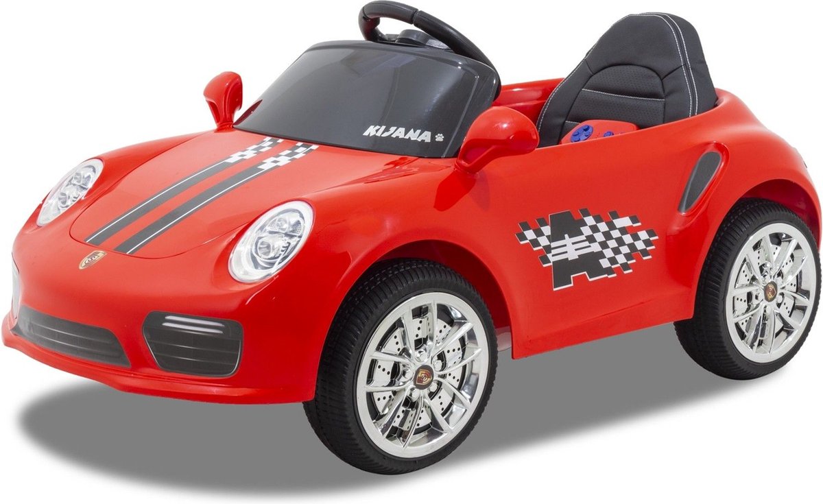  Elektrische Kinderauto Porsche Style Rood