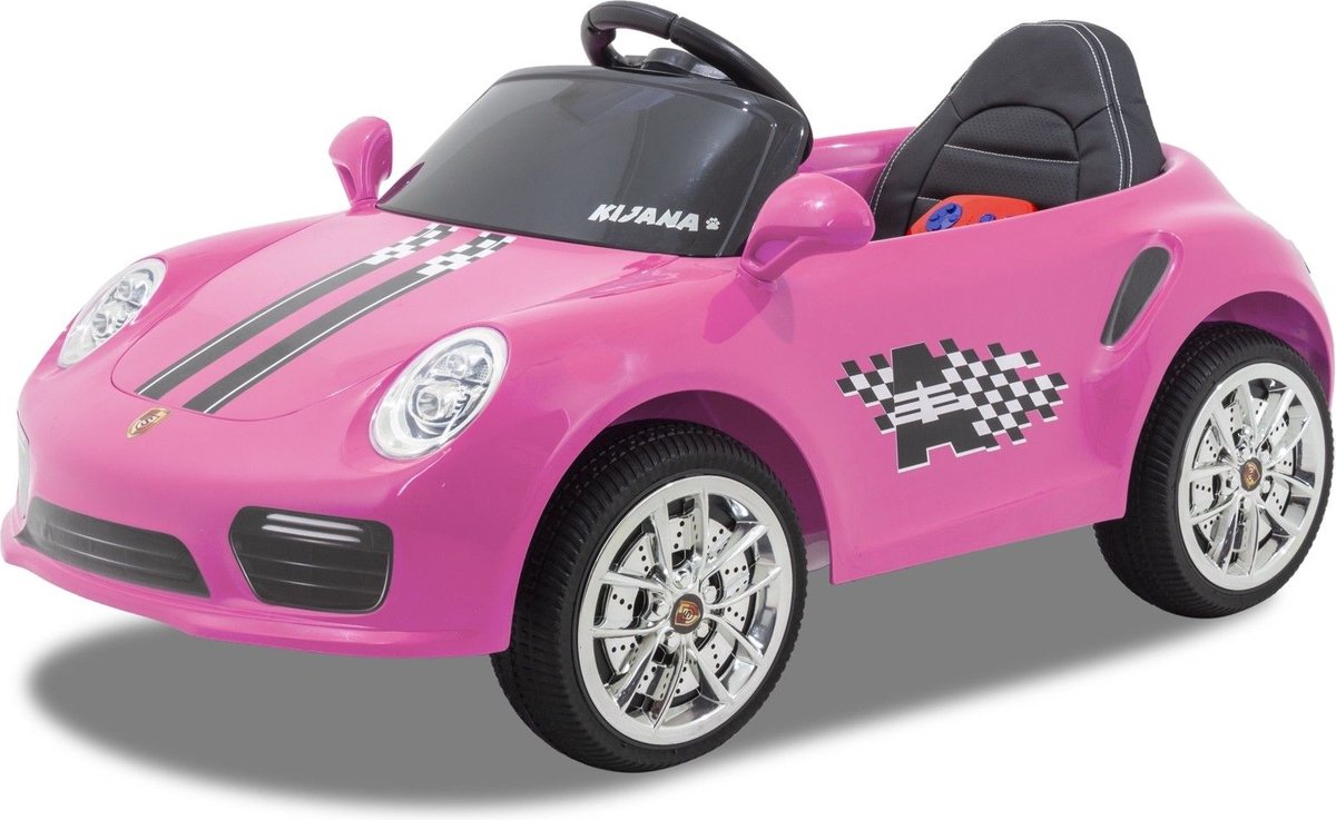   Elektrische Kinderauto Porsche Style Roze
