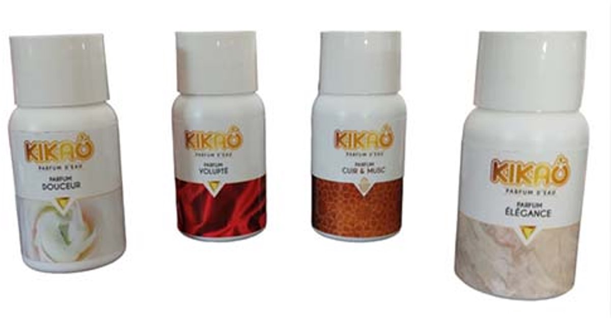   - parfum voor spa en jacuzzi - ontdekkingsdoos 4 mini flesjes