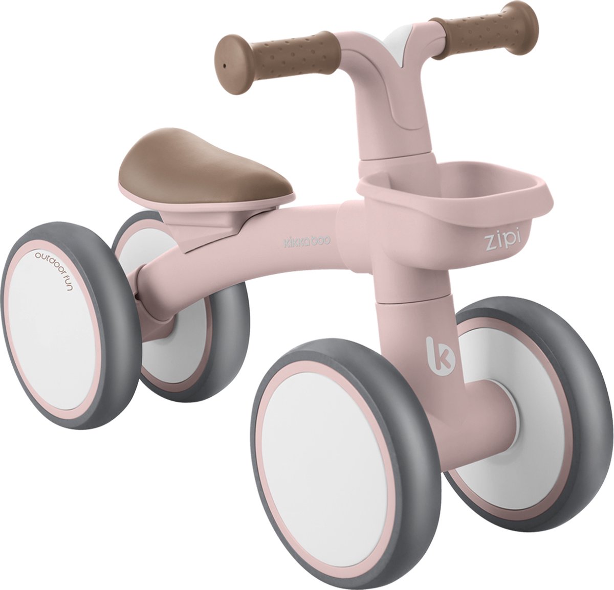 Kikkaboo Ride On Zipi Loopfiets Roze