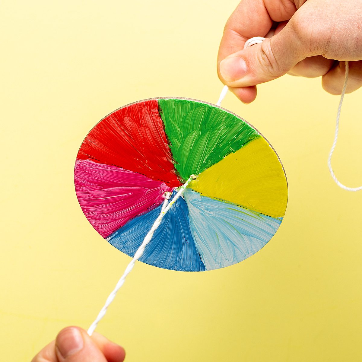   DIY Regenboog Schijven