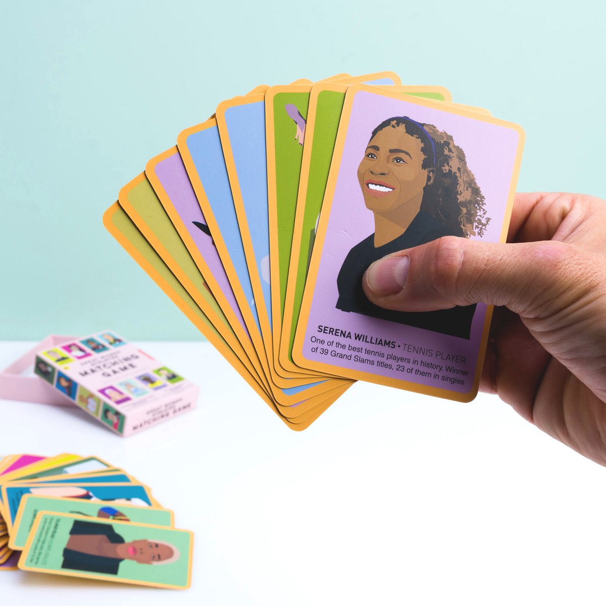 Kikkerland Great Women Geheugenspel - Atleten