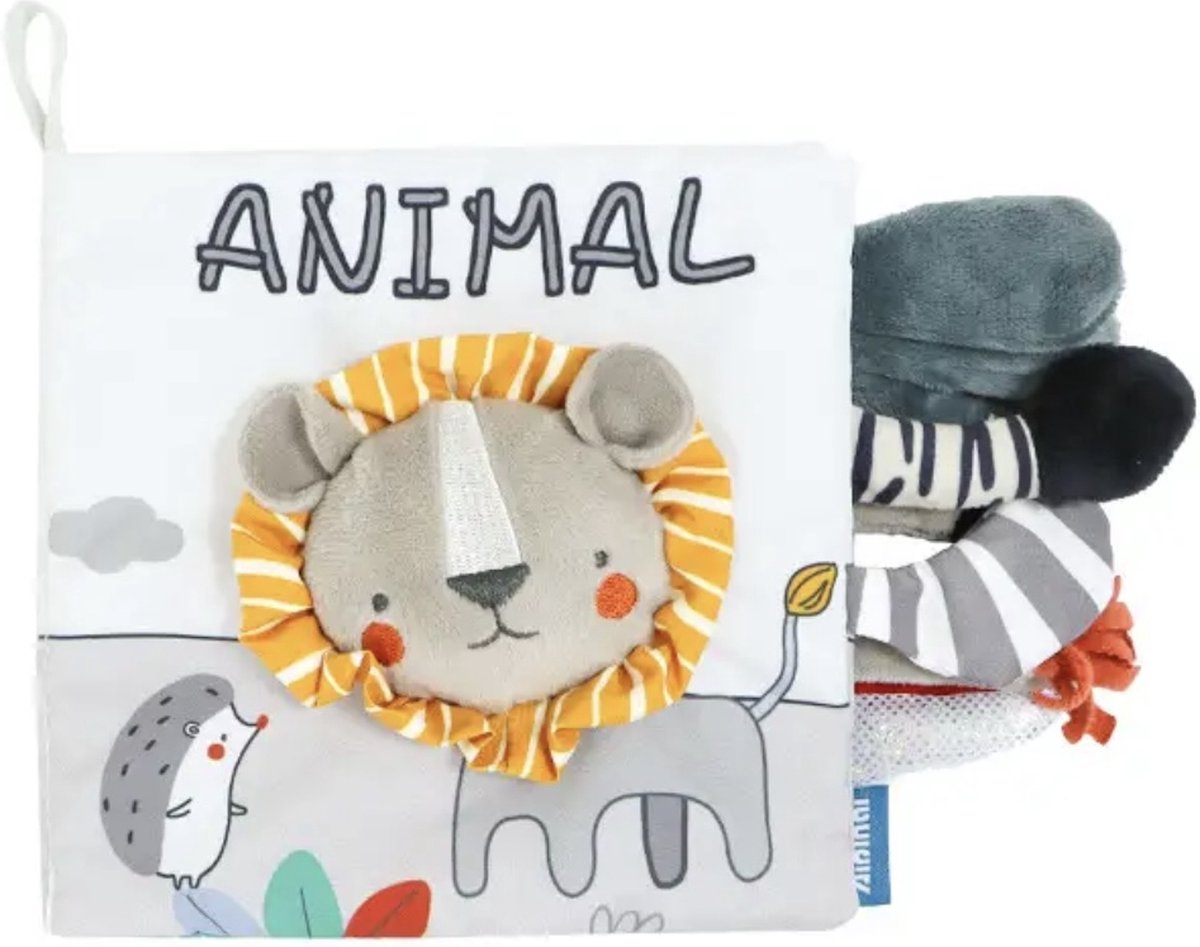   - Zachte baby Boek - Dieren - 3D - Boeken - Kinder - Speelgoed - Peuter - Kraamcadeau jongen meisje