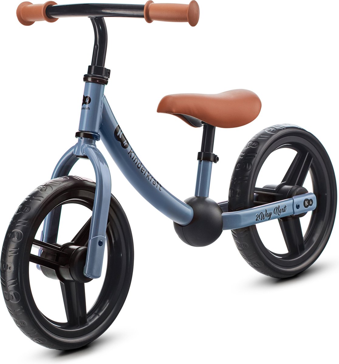Kinderkraft Loopfiets - Balance Bike - 2way next - Blue Sky