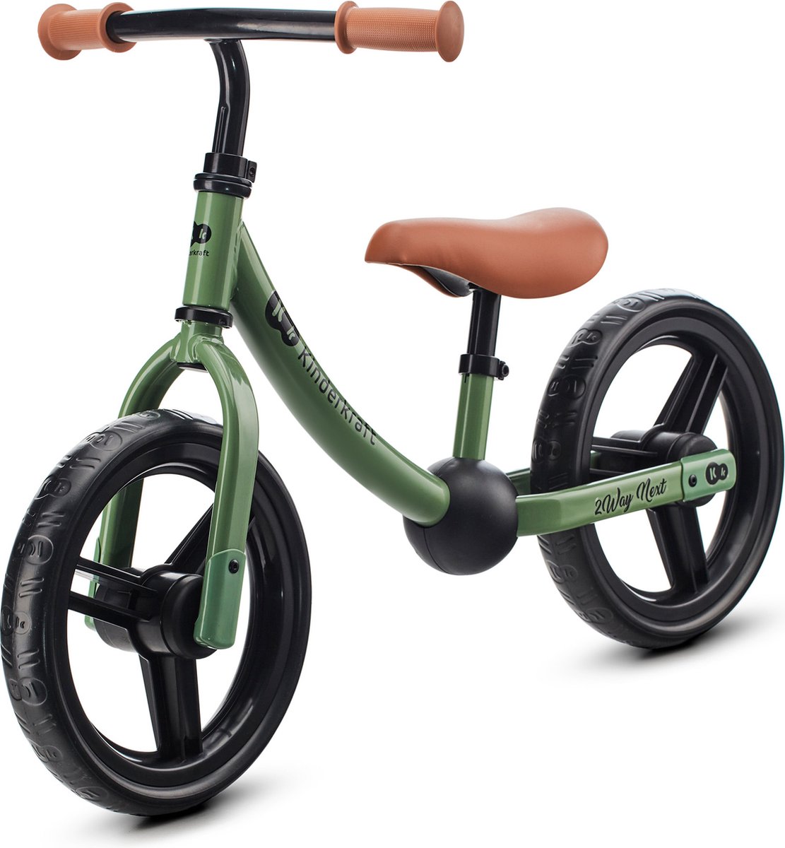Kinderkraft Loopfiets - Balance Bike - 2way next - Light Green