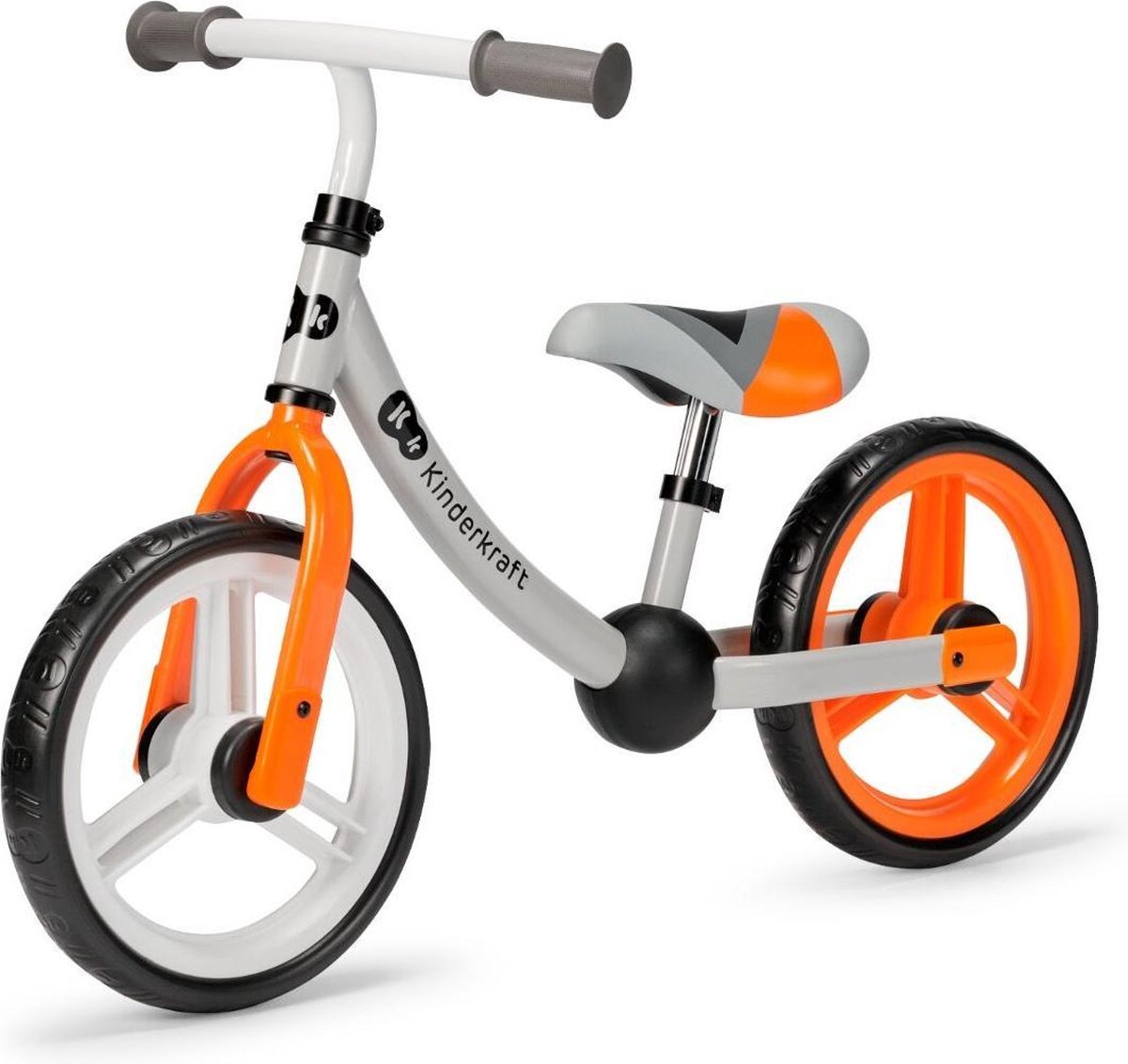 Kinderkraft Loopfiets 2way next Blaze Orange